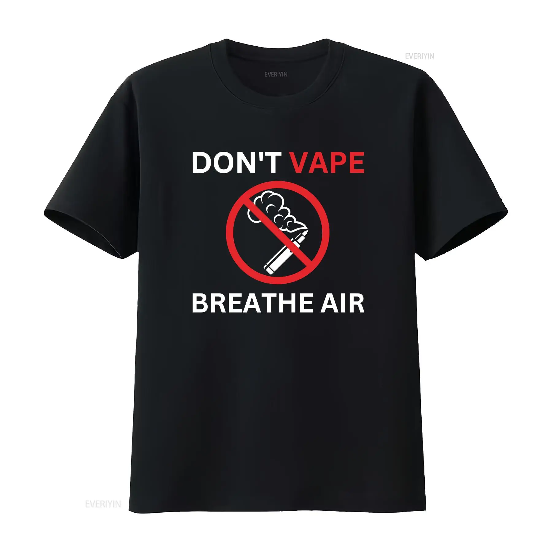Vaping Air - Kaos Anti Vaping Don't Vape Breathe