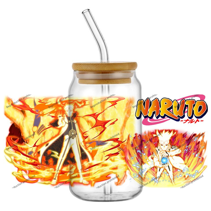 Rdta Tank Glass - Promo Terbatas Stiker Naruto Anime Populer