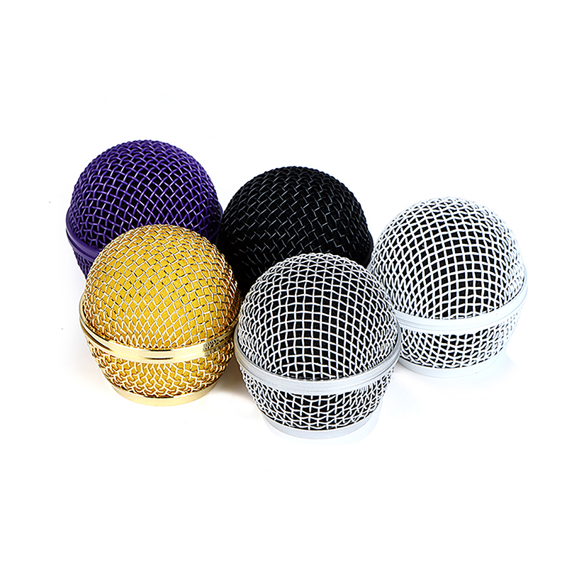 Shure Mic Sm58 - Gril Logam Pengganti Mikrofon Nirkabel Shure