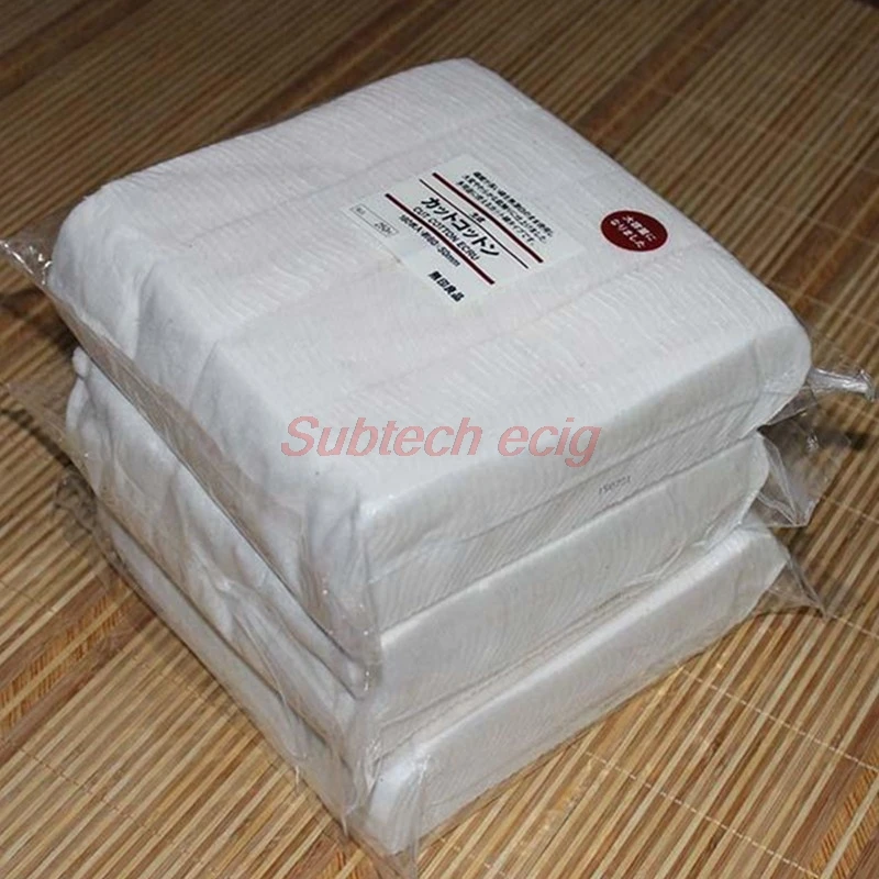 Cotton Wick Organic - 180 buah/kantong kapas Vape rokok elektrik