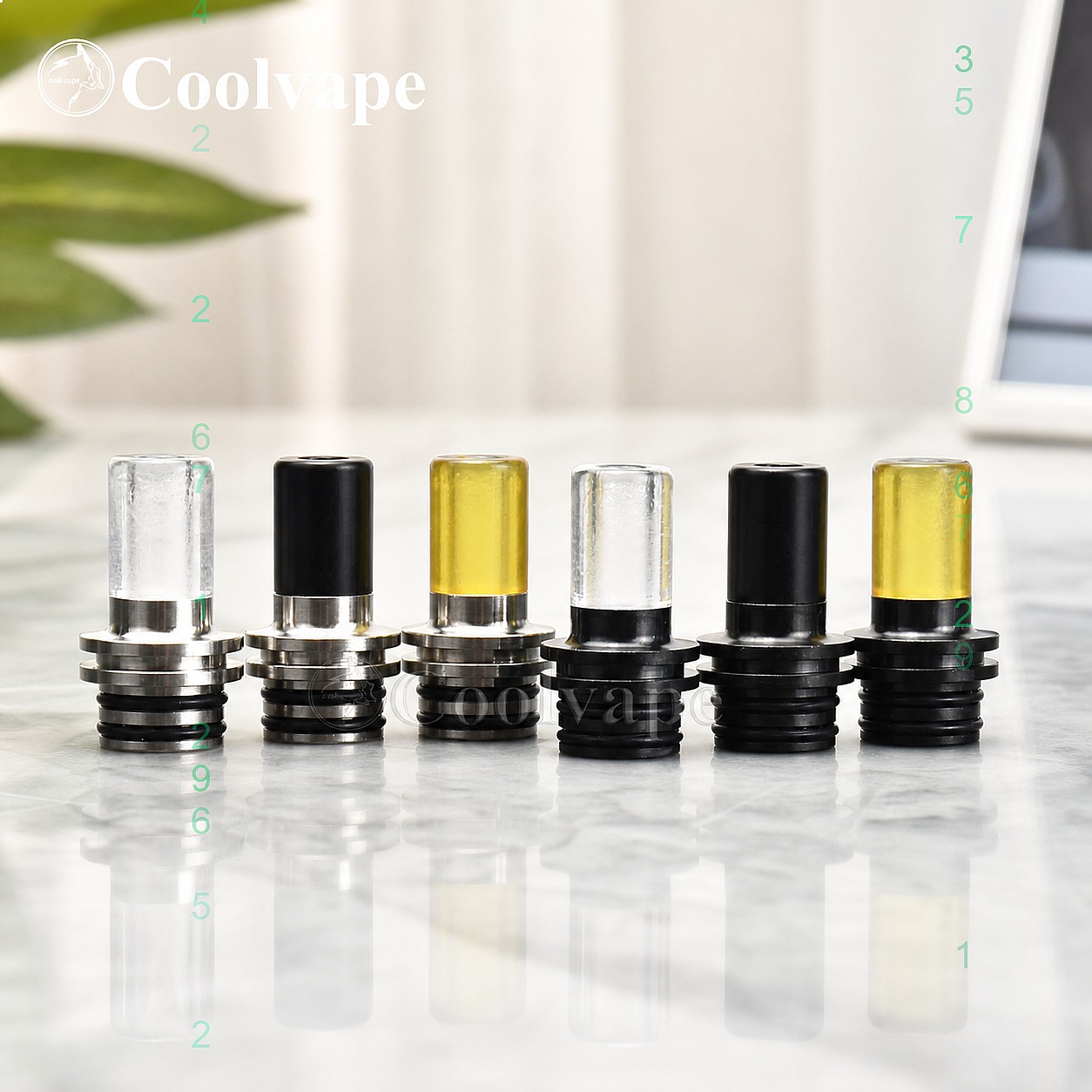 510 MTL Drip Tip Corong Tahan  - Vape Accessory ulasan dan harga