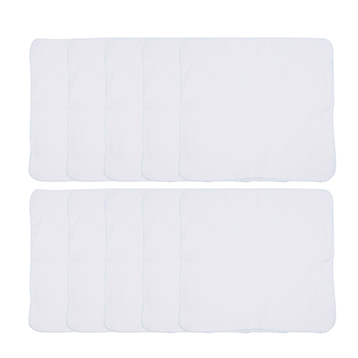 10Pcs Sapu Tangan Kain Kasa La - Cotton Wick Organic ulasan dan harga