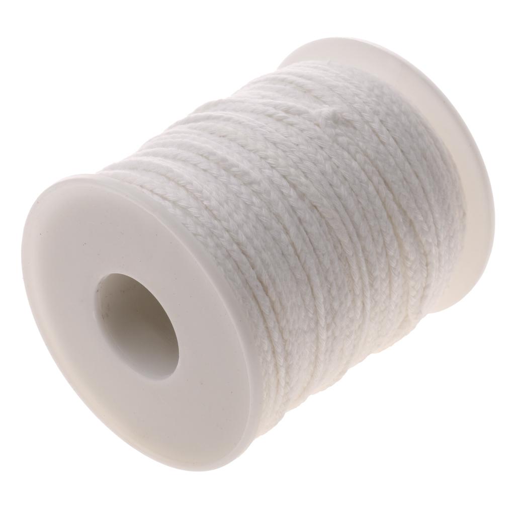 Perlengkapan Pembuatan Lilin S - Cotton Wick Organic ulasan dan harga