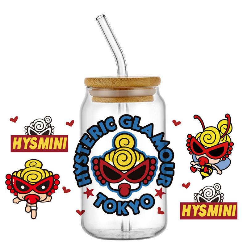 Stiker Transfer UV DTF 3D Mini - Rdta Tank Glass ulasan dan harga