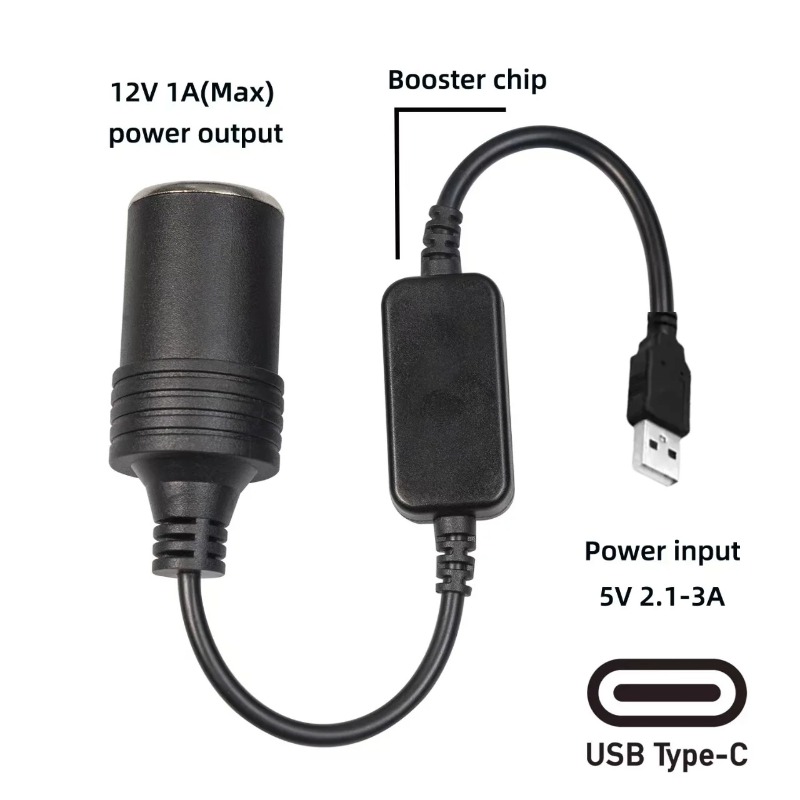 5V 2A USB Ke 12V Soket Pemanti - Accessories Experts Vape ulasan dan harga