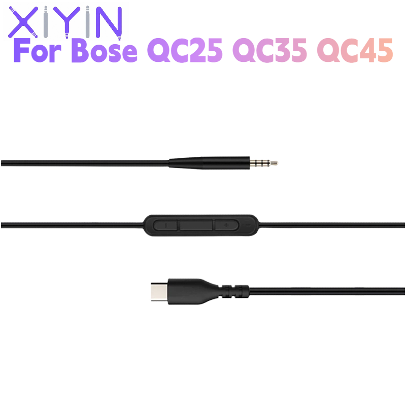 Kabel Audio Pengganti 1.4 mete - Bose Headphone Qc45 ulasan dan harga