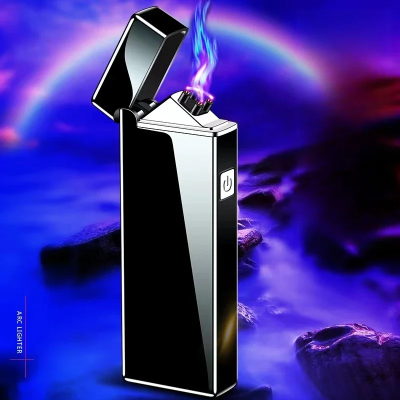Pemantik tanpa api busur ganda - Accessories Experts Vape ulasan dan harga