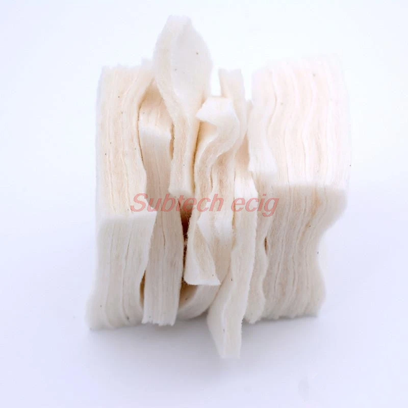 180 buah/kantong kapas Vape ro - Cotton Wick Organic ulasan dan harga